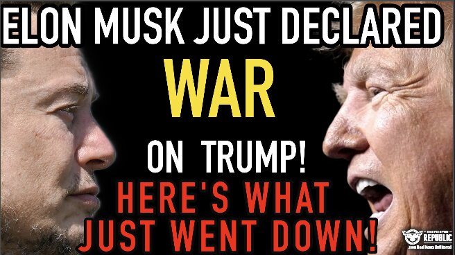 Elon Musk Just Declared WAR On President Trump—Here’s What Went Down!